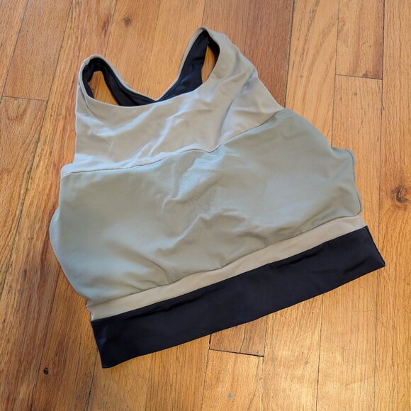 Senita Athletics Other - Senita Athletics Green & Blue Sports Bra Small